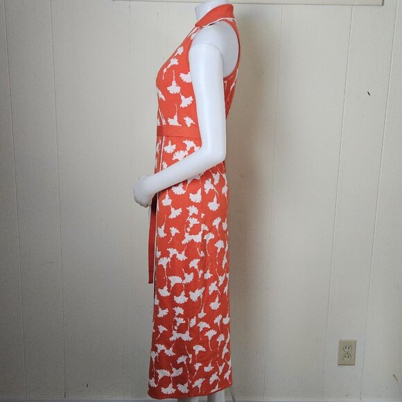 Diane Von Furstenberg for Target Ginkgo Wrap Dress DVF Womens S Sleeveless Midi - Picture 3 of 15
